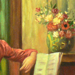 Two Girls at the Piano - Auguste Renoir - part 3
